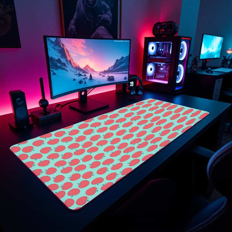 Polyester Desk Pad, 14.4x12.1