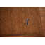 Tapis brun brun à motif tribal Gabbeh