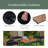 4-Piece Patio Furniture Set Outdoor Balcony Porch Garden Backyard Lawn Furniture Acacia Wood Table Top-2147075561-2147075350