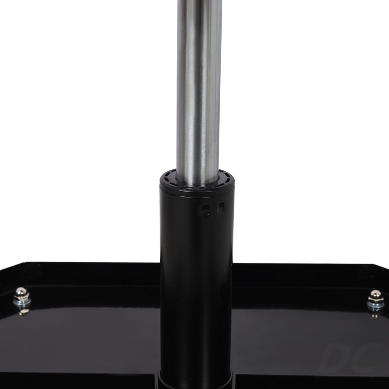 Tabouret de mécanicien réglable avec rangement pour plateau à outils 250 LBS