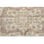 Grand tapis turc rétro de style Oushak avec motif beige et floral idéal pour la décoration de salon