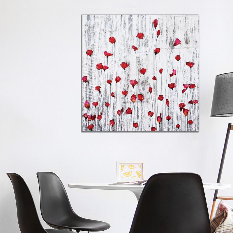 Battiti Di Cuore 1 Piece Wall Art on Canvas, 93.98 cm H x 93.98 cm W x 1.91 cm D, Wrapped Canvas