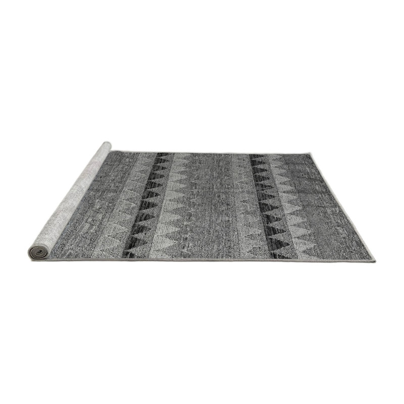 Milianys Performance Chevron Indoor Rug, Square 7'