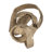 Modern Abstract Metal Swirly Table Object Sculpture for Home Decor - Artistic Decorative Statue Figurine for Living Room, or Center Table Decorations-2132798347-2088048840