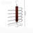 Foldable Solid Wood Pants Hanger-403197887