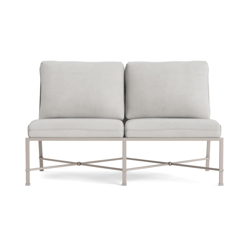 Venetian Outdoor 2 - Seat Loveseat, Fusion Dove, Dove