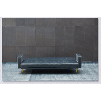 Luxueux canapé-lit en velours au confort haut de gamme et au design moderne, parfait pour les espaces de vie compacts et l'utilisation quotidienne.