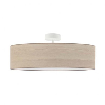Bislim Fabric Semi Flush Mount
