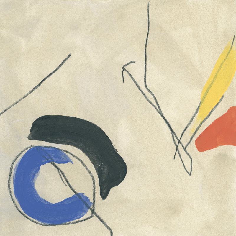 «Etalo Dreaming Miro VI on Canvas» par June Erica Vess, reproduction, H 36 po x l 36 po