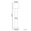 Brianny 60cm Hardwired Integrated LED Outdoor Floor Lamp