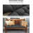 Waterproof Porch Swing Cushion Outdoor Bench Cushion for 2-3 Seater-1494203637