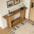Double-Layer Storage Sofa Table