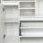 Versatile Narrow Shoe Cabinet with Multiple Storage Options for Home Organization