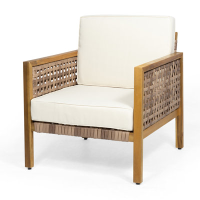 Wicker Outdoor Lounge Chair