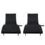 80" Patio Wicker Chaise Lounge Chairs Set of 2-760353583