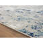 Tapis abstrait ivoire / bleu Ellenburg-801993287