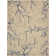 Allon Abstract Beige/Blue Indoor/Outdoor Area Rug