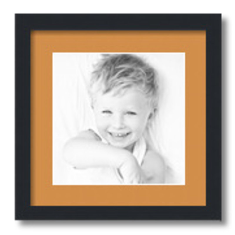 Matte Picture Frame with Mat, Amber