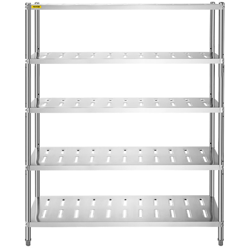 150.1cm W Stainless Steel Shelving Unit