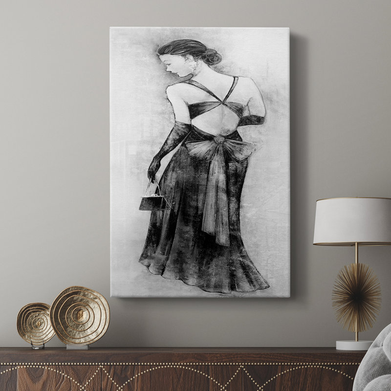 Soirée sophistiquée II - galerie Cavas sur mesure, H 36 po x l 24 po