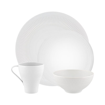 Utopia Piece Porcelain China Dinnerware Set