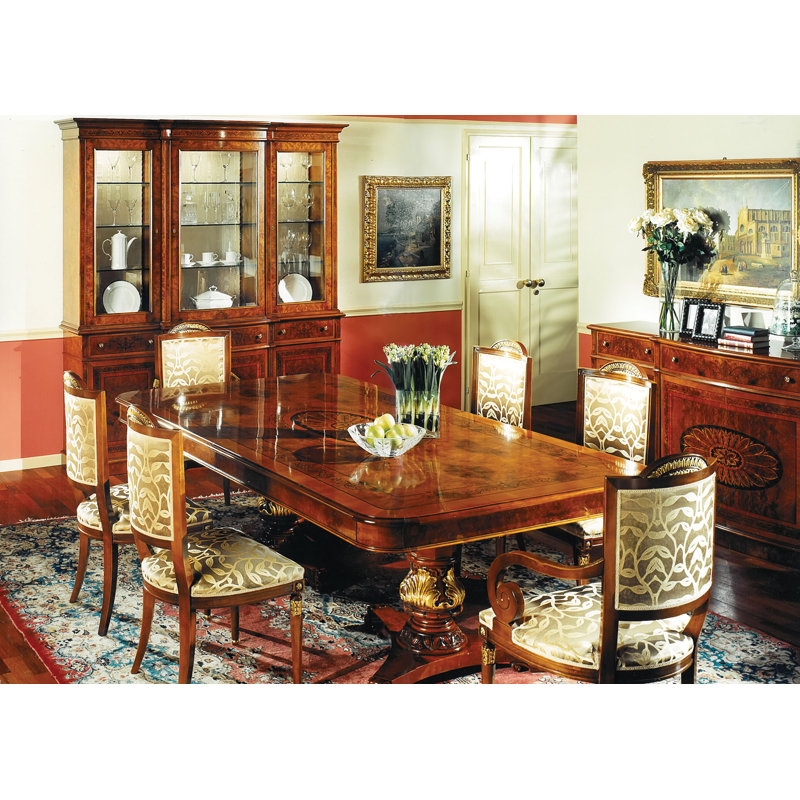 Extendable Solid Wood Dining Table