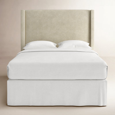 Benson Upholstered Wingback Headboard by Birch Lane