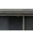 Weathered Gray Finish Console Table W/ 1 Open Compartment Storage