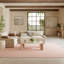 Tapis d'intérieur ivoire rose à texture naturelle 7 pi 10 po x 9 pi 10 po Nourison-1686627643-1717669401