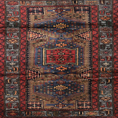 Tapis brun Southwestern