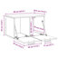 vidaXL Wall-Mounted Cabinet Wall-mounted Engineered Wood Storage Indoor Modern-1031360897