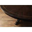 Round Mahogany Wood Dining Table