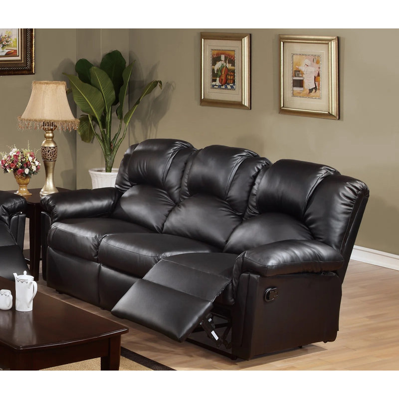 Howze RECLINER SOFA, Black