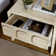 Toscana 2-Drawer Nightstand In Travertine
