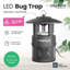 Siphon anti-insectes à DEL pour l'intérieur / extérieur Ezcapture T10 de Vectorfog avec aspiration du ventilateur et minuterie intégrée