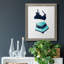 Rétro maillots de bain III - Peinture sur toile encadrée-61338437-61338438