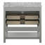 Keisha 37'' Single Bathroom Vanity with Carrara Marble Top-1732934545