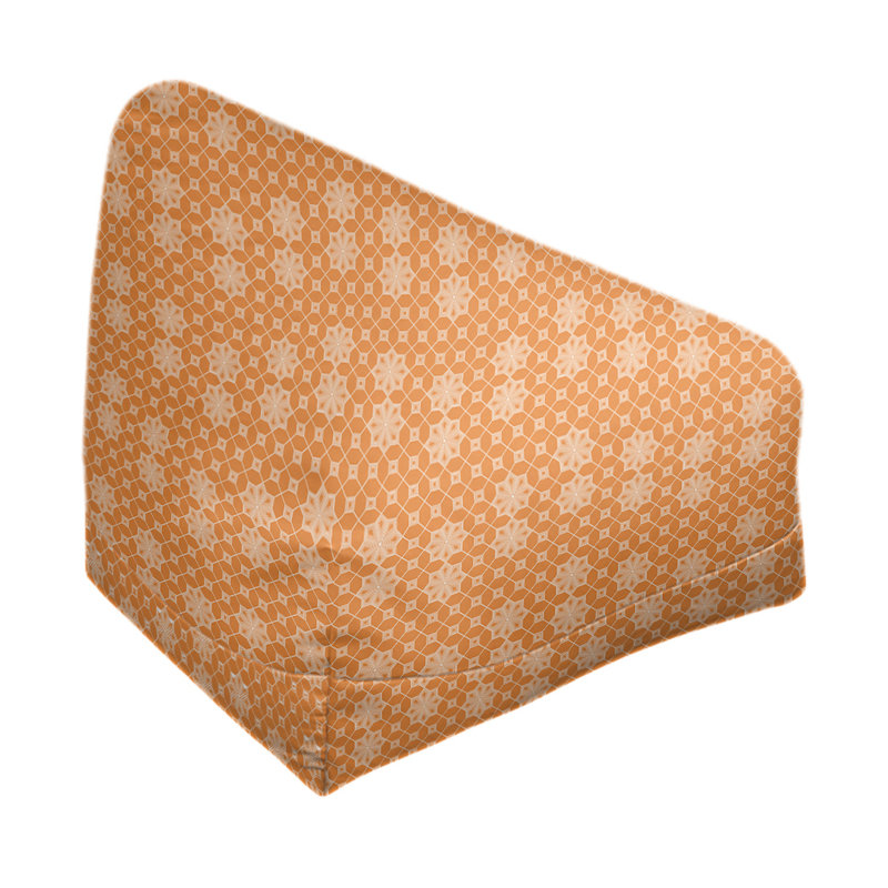 Fauteuil à billes standard & Leffel, H 86 po x l 27 po x P 43 po, Pas de bourre, Orange