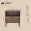 Ensemble de chambre à coucher avec commode et table de chevet 2 pièces Avira-129721400