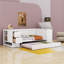 Lit de jour simple avec accoudoirs de rangement, lit gigogne et station de charge Leata-1360846294