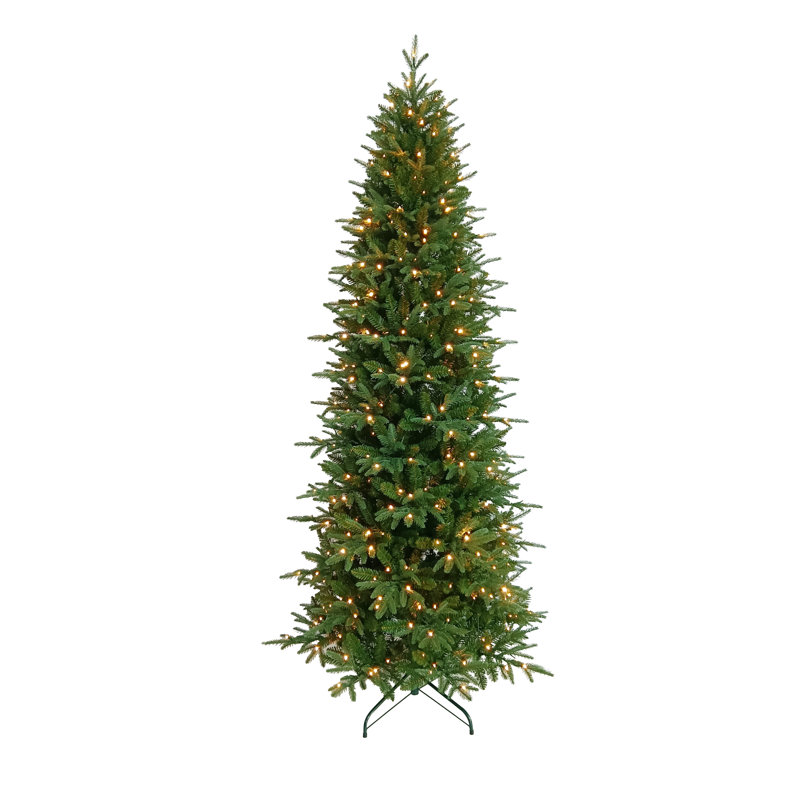 RIVINGTON SLIM - 6.5ft Christmas Tree with 350 Warm White 8 Function LEDs, 7.5