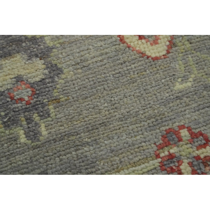 Tapis turc gris Oushak 8 x 10