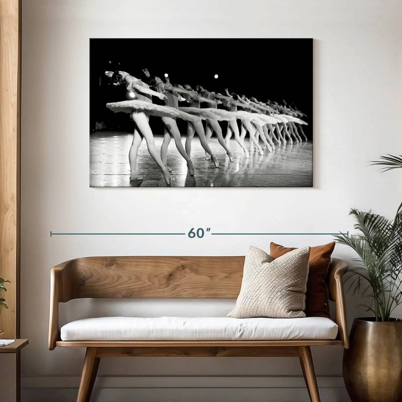 Danseuses synchronisées Enn, H 30 po x l 45 po