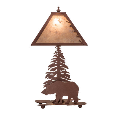 Rustic Lodge Table Lamp