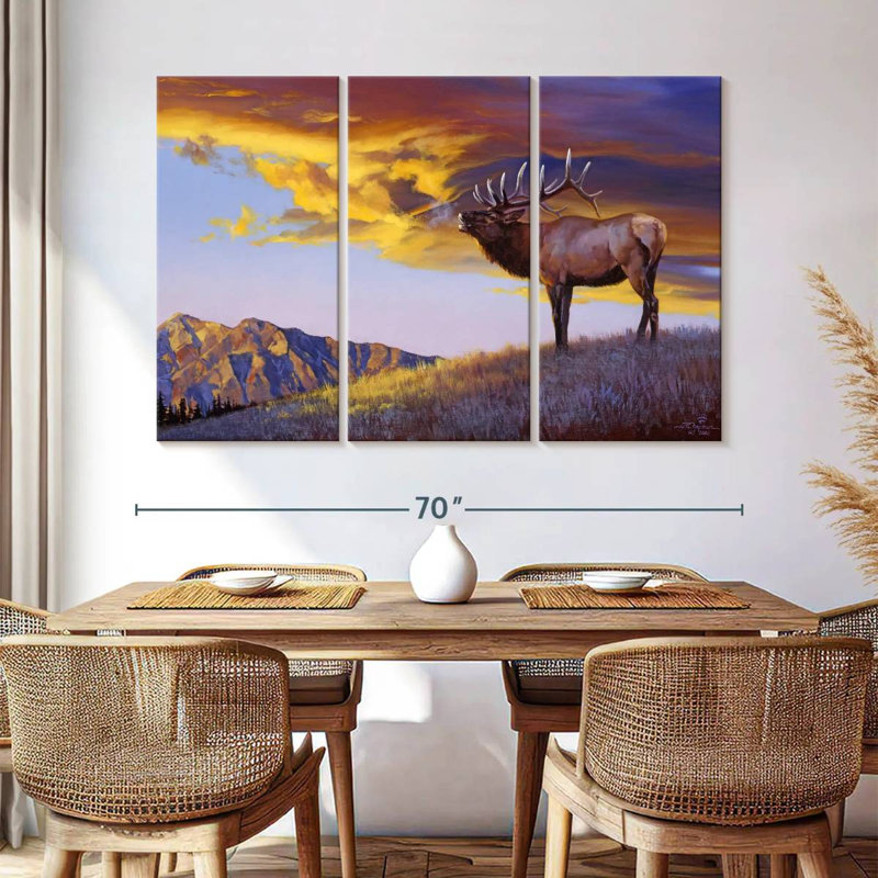 Brampt Reveille, 42" H x 65" W