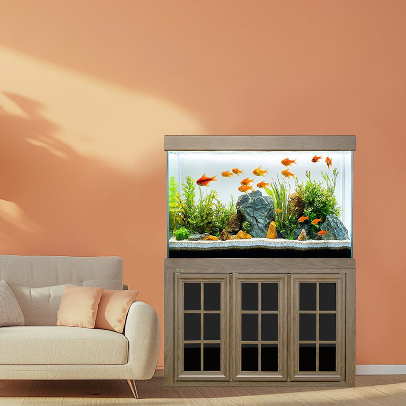 Réservoir d'aquarium rectangulaire de 235 gallons