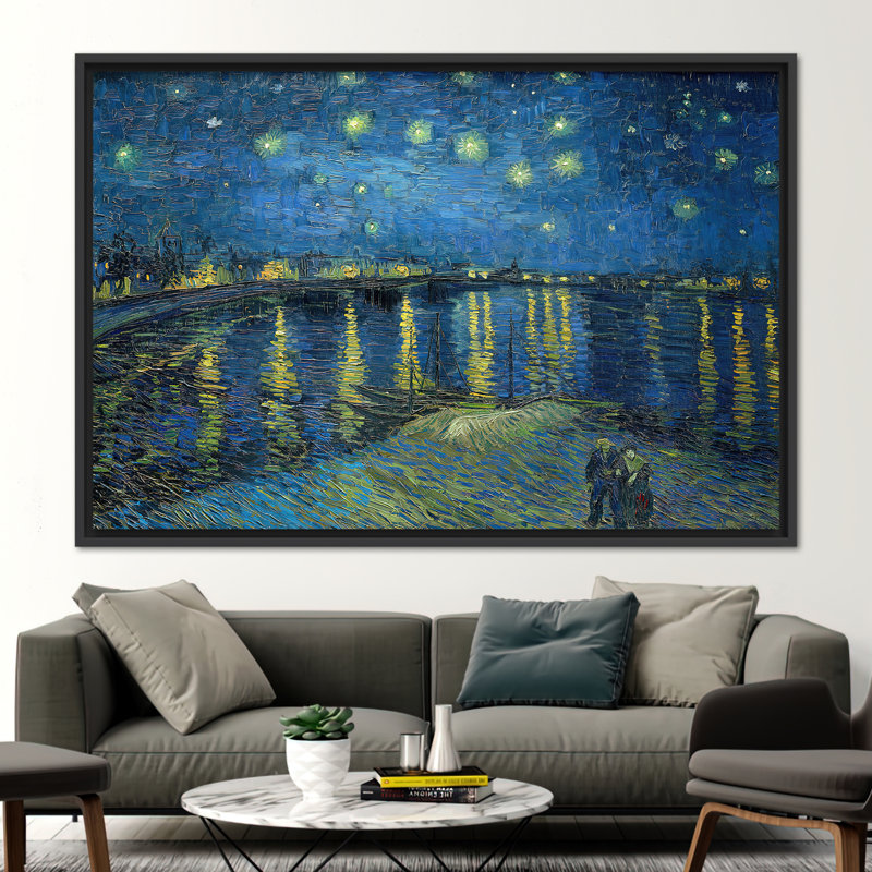 Print on Canvas, Black, 20 cm H x 30 cm W, Framed Print without Mat