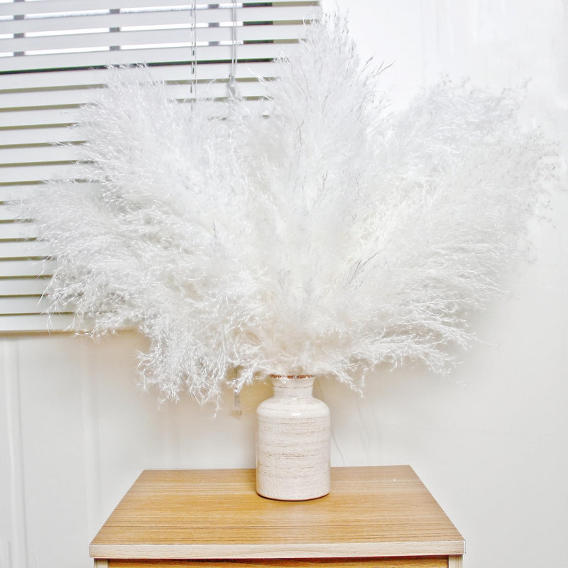 17'' Pampas Grass Grass, White