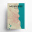 «Milwaukee City Map», impression d'art graphique sans cadre-24705802