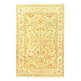 Canvello Fine Hand Knotted Oushak Design Rug - 6' X 9'